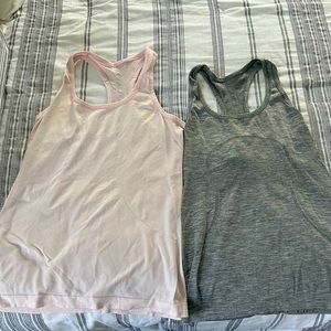Lululemon run swiftly tank top bundle- size 10
